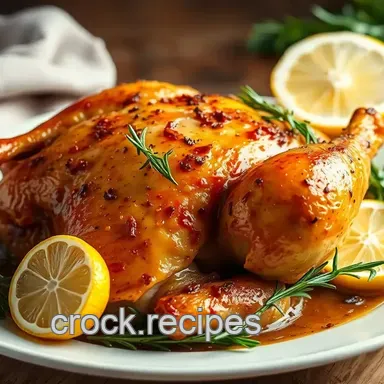 Ultimate Roast Chicken with Rosemary & Lemon Flavor: My Family' s Favorite!