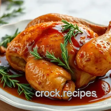 How to Make the Most Delicious Roast Chicken with Rosemary &amp Sweet Glaze