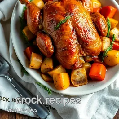 Ultimate Golden Roast Guinea Fowl with Savory Veggies: My Family's Favorite Recipe Card