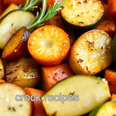 Easy Oven-Roasted Garden Vegetables: A Deliciously Healthy Side Dish Recipe Card