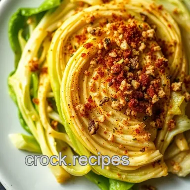 Easy & Flavorful Cabbage Steaks Recipe: My Roasted Herb-Glazed Method Recipe Card