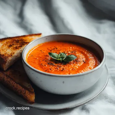 Roasted Tomato Soup Recipe for 5 Servings