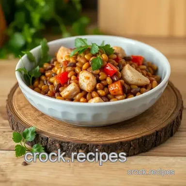 How to Make the Best Sautéed Lentils Chicken Hearty Salad Recipe Card