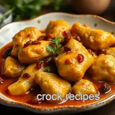 How to Create Delicious Simmered Chicken with Saffron &amp Raisins