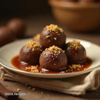 Best Homemade Salted Caramel Truffles Recipe Rich Dark Chocolate Recipe Card