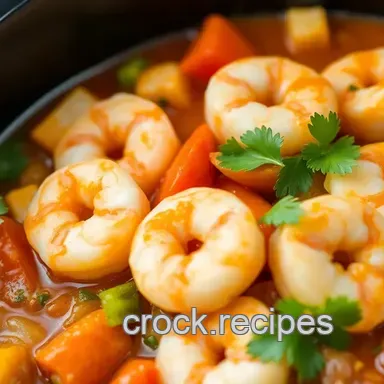 Savoring Shrimp Crock Pot Meal in 4 Hours