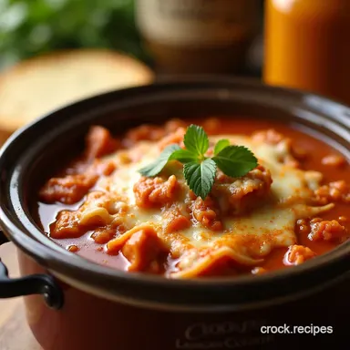 Crockpot Lasagna Soup Easiest Comfort Food Ever Recipe Card