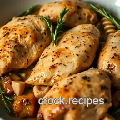 Savory Herb-Infused Chicken Recipe: My Family's Favorite Healthy Dinner Recipe Card