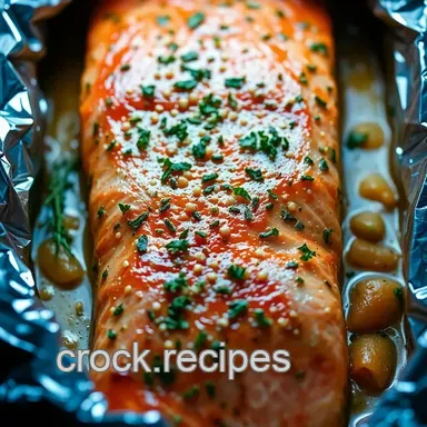 Easy & Juicy Oven Baked Salmon in Foil: My Go-To Herb Glazed Recipe Recipe Card