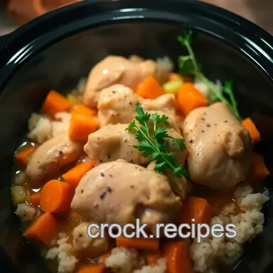 Savory Slow Cooker Chicken: A Family Favorite for Cozy Nights Recipe Card