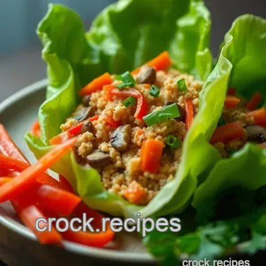 Easy & Flavorful Vegetarian Lettuce Wraps: A Must-Try Refreshing Recipe Recipe Card