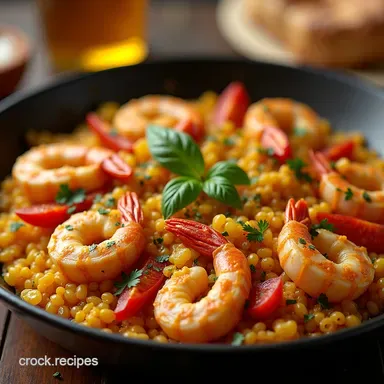 Easy Seafood Paella Recipe Taste Spain Tonight Recipe Card