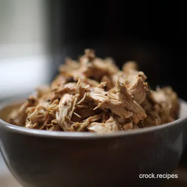 How Do You Cook Pulled Chicken Seriously Simple Crockpot Recipe Card