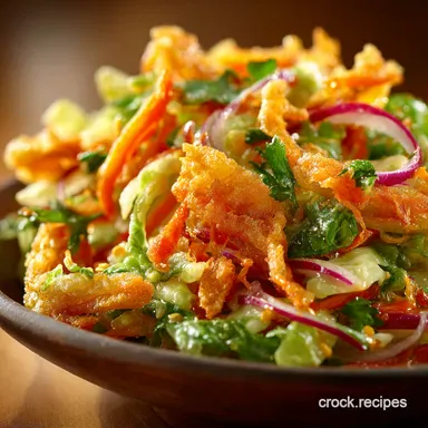 Crisp Salad 7 Secrets to a Showstopping Layered Salad Recipe Card