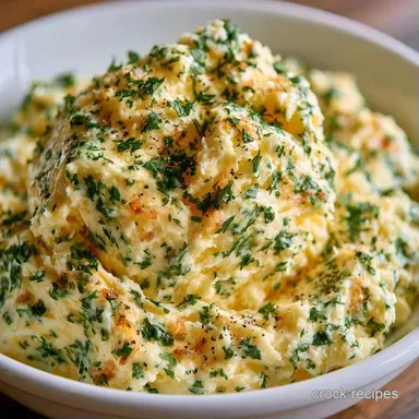 Shallot Garlic Compound Butter for Steak Recipe Card