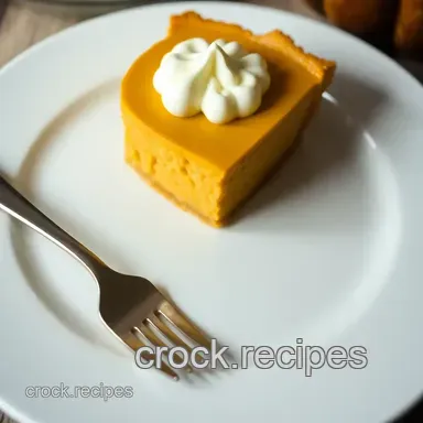 Silky Smooth Crustless Pumpkin Pie Recipe – Easy, Gluten & Sugar Free Recipe Card