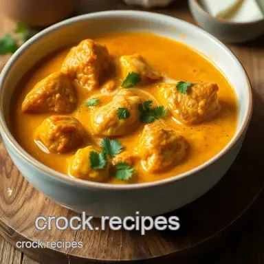Easy & Comforting Simmered Chicken Curry with Coconut Milk: A Family Favorite Recipe Card