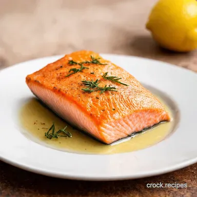 Easy Baked Salmon Fish Recipe Lemon Herb Magic Recipe Card
