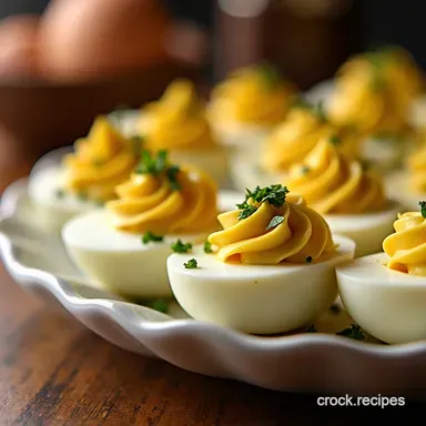 Classic Deviled Eggs Recipe 6 Ingredients to Perfection Recipe Card