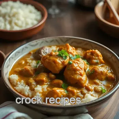 Easy & Juicy Sizzling Chicken Dhansak - Creamy Lentil Delight