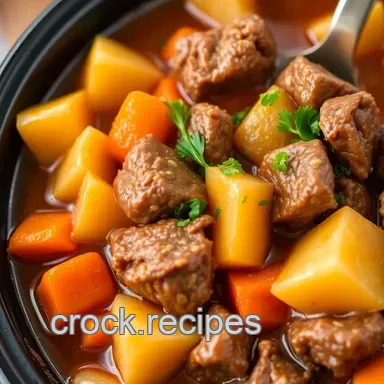 Slow-Cook Beef Stew for Cozy Family Meals Recipe Card