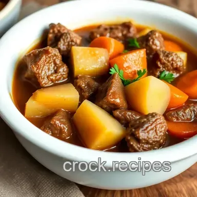 Slow-Cook Beef Stew for Cozy Family Meals