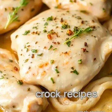 Slow-Cook Chicken Breast with Garlic Herbs Recipe Card