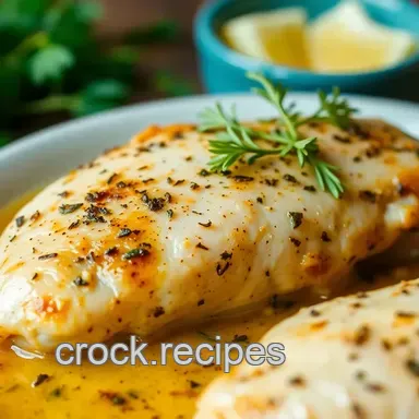 Slow-Cook Chicken Breast with Garlic Herbs