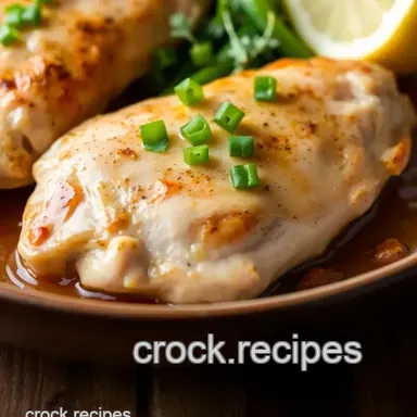 Slow-Cook Chicken Breasts for a Tender Meal Recipe Card