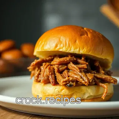 BBQ Pulled Pork Sliders: Easy Slow Cooking Recipe Recipe Card