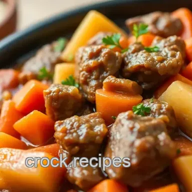 My Family's Favorite Slow Cooker Beef Stew | Hearty Comfort Food Recipe