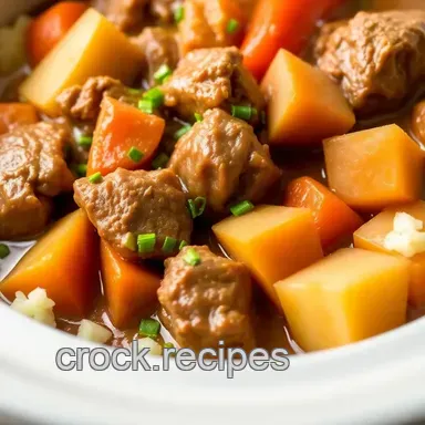 Delicious Slow Cooker Beef Stew: Hearty & Comforting for Family Dinners Recipe Card