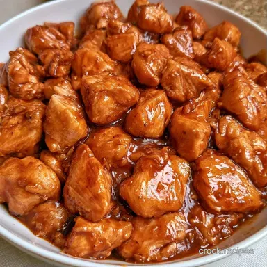 Slow Cooker Chicken Chinese for 6 Servings Recipe Card