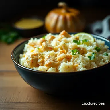 Easy Chicken Rice Slow Cooker Recipe: Set & Forget!