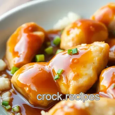 Slow Cooker Chicken Tenderloins with Sweet Sauce