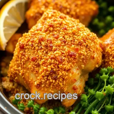 Slow Cooker Chicken with Crispy Coating Recipe Card
