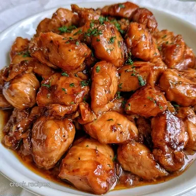 Slow Cooker Chinese Chicken Thighs: 4h 45m Recipe Card