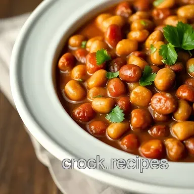Crock Pot Pinto Beans: Cowboy Style (No Soak!) Recipe Card