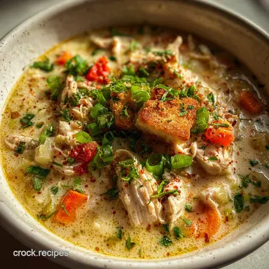 Slow Cooker Crack Chicken Soup: Ready in 6 Hours 15 Minutes Recipe Card