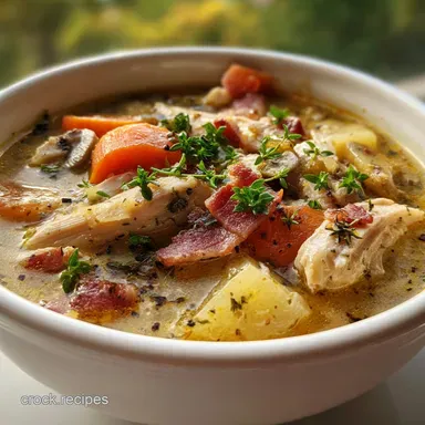 Slow Cooker Crack Chicken Soup: Ready in 6 Hours 15 Minutes