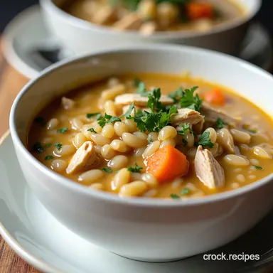 Slow Cooker Creamy Chicken and Wild Rice Soup Easy Comfort