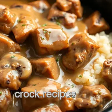 Slow Cooker Cube Steak with Comforting Gravy