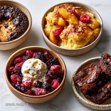 Easy Slow Cooker Dessert Recipes for Entertaining