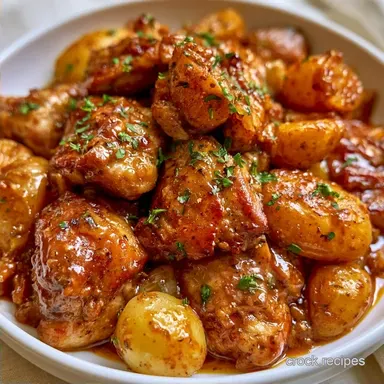 Slow Cooker Filipino Chicken Adobo for 6
