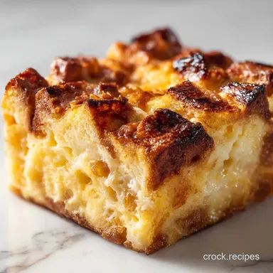 Slow Cooker French Toast Casserole for 6