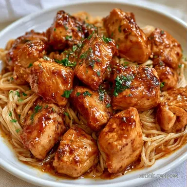Garlic Ginger Noodles for 4 Servings Recipe Card