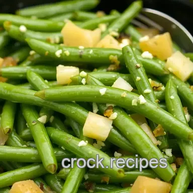 Easy & Flavorful Slow Cooker Green Beans with Garlic Bliss: A Family Favorite