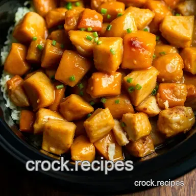 Slow Cooker Honey Garlic Chicken: Your Easiest Dinner! Recipe Card