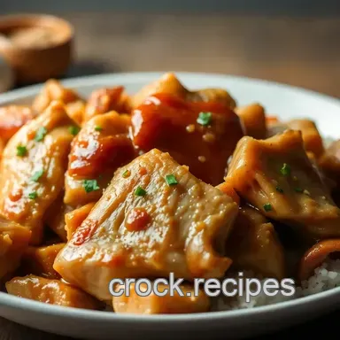 Slow Cooker Honey Garlic Chicken: Your Easiest Dinner! Recipe Card