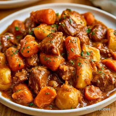 Slow Cooker Japanese Beef Curry for 6 Recipe Card